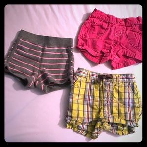 girls summer lot 5 shorts 2 skorts
